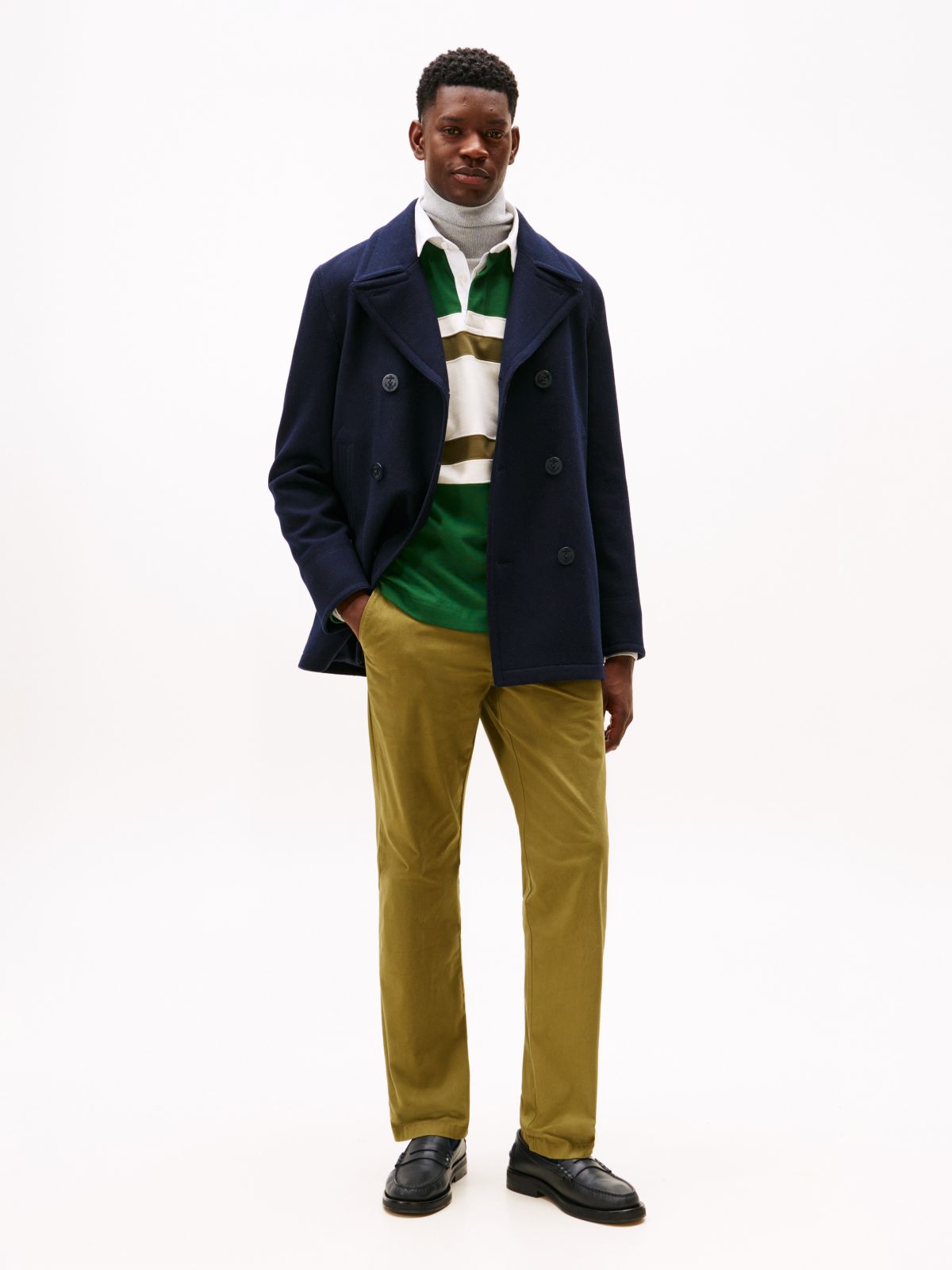 Straight Flex Chino — Uniform Olive