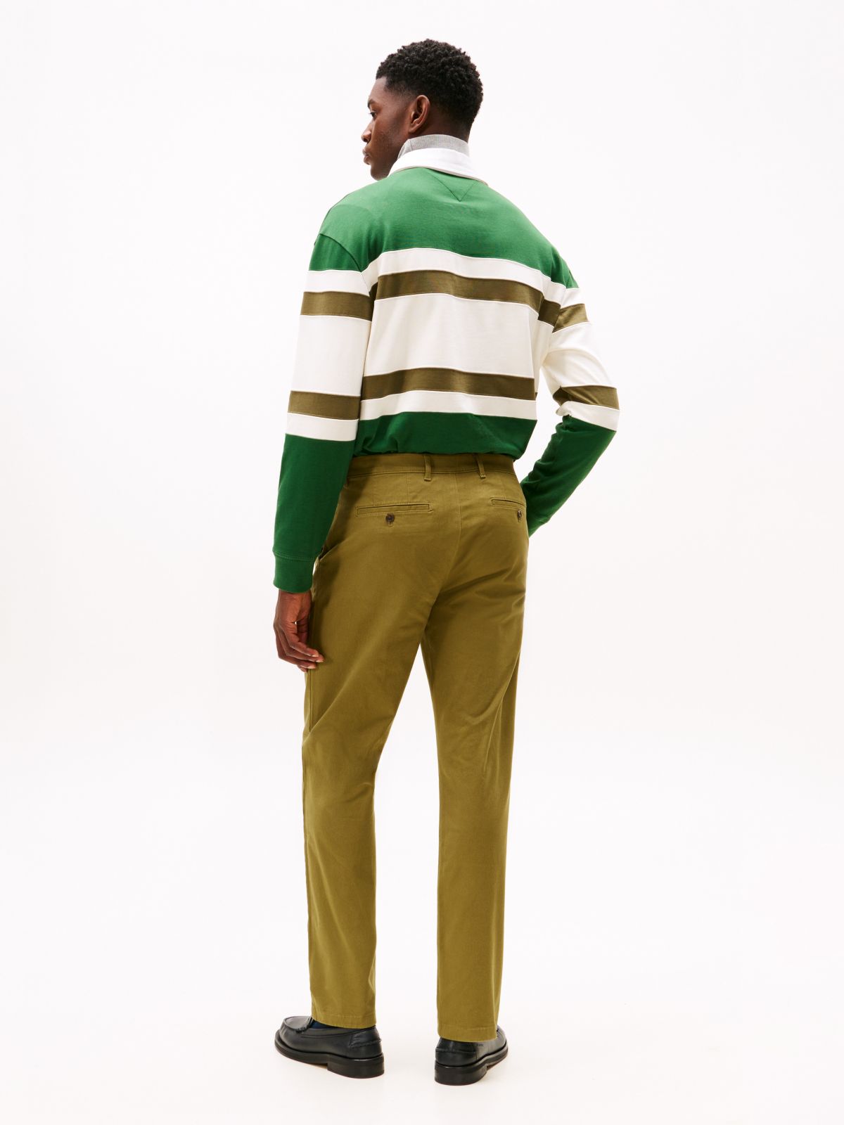 Straight Flex Chino — Uniform Olive