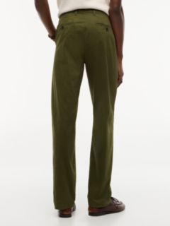 Straight Flex Chino — Huntsman Green 4