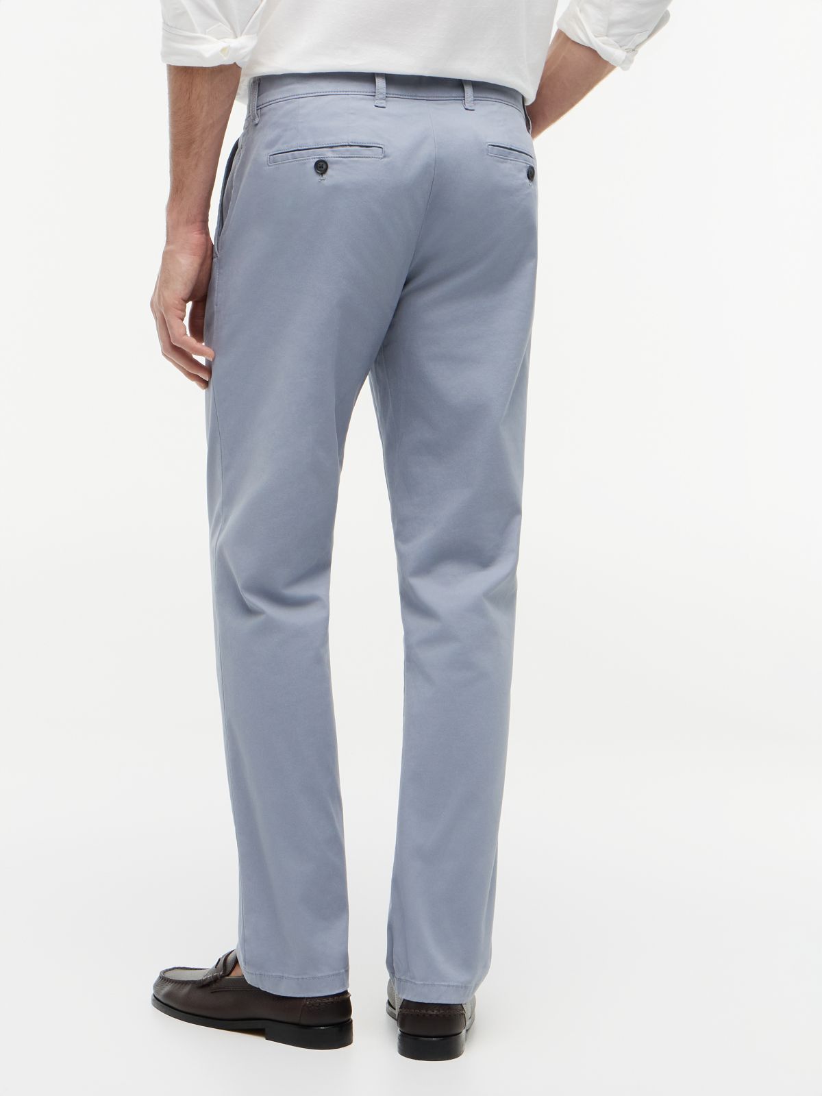 Straight Flex Chino — Rich Grey