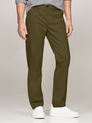 THFlex Tommy Straight Chino, Army Green