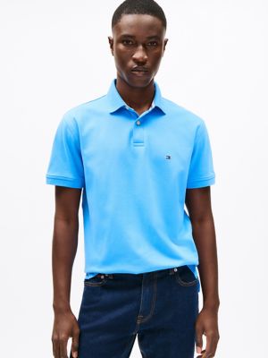 Regular Fit Stretch Tommy Polo, Copenhagen Blue