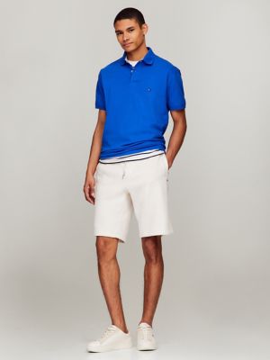 Regular Fit Stretch Tommy Polo, Kettle Blue