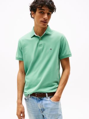 Regular Fit Stretch Tommy Polo, Frosted Evergreen