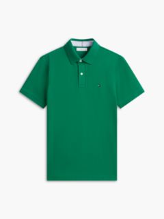 Regular Fit Stretch Pique Tommy Polo — Nouveau Green 5