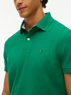 Regular Fit Stretch Pique Tommy Polo — Nouveau Green 3