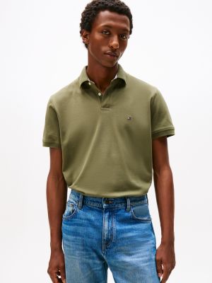 Regular Fit Stretch Tommy Polo, Utility Olive