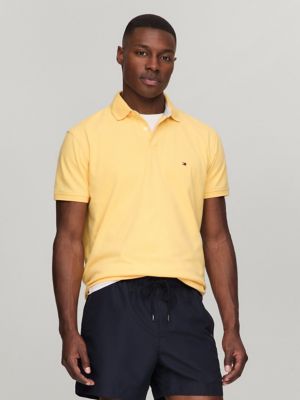 Regular Fit Stretch Tommy Polo, Daisy Yellow