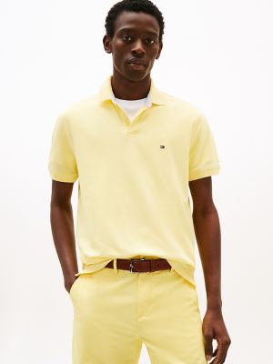Regular Fit Stretch Tommy Polo, Citronella