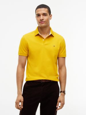 Regular Fit Stretch Tommy Polo, Countryside Yellow
