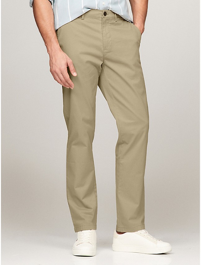 Bowery Khaki Stretch Heavy Cotton Chino - Custom Fit Pants