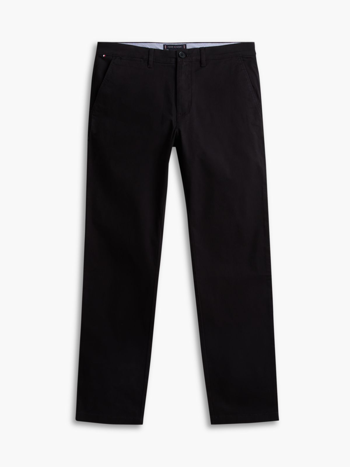 Straight Flex Chino — Black