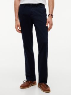 Straight Flex Chino — Navy Blue 1