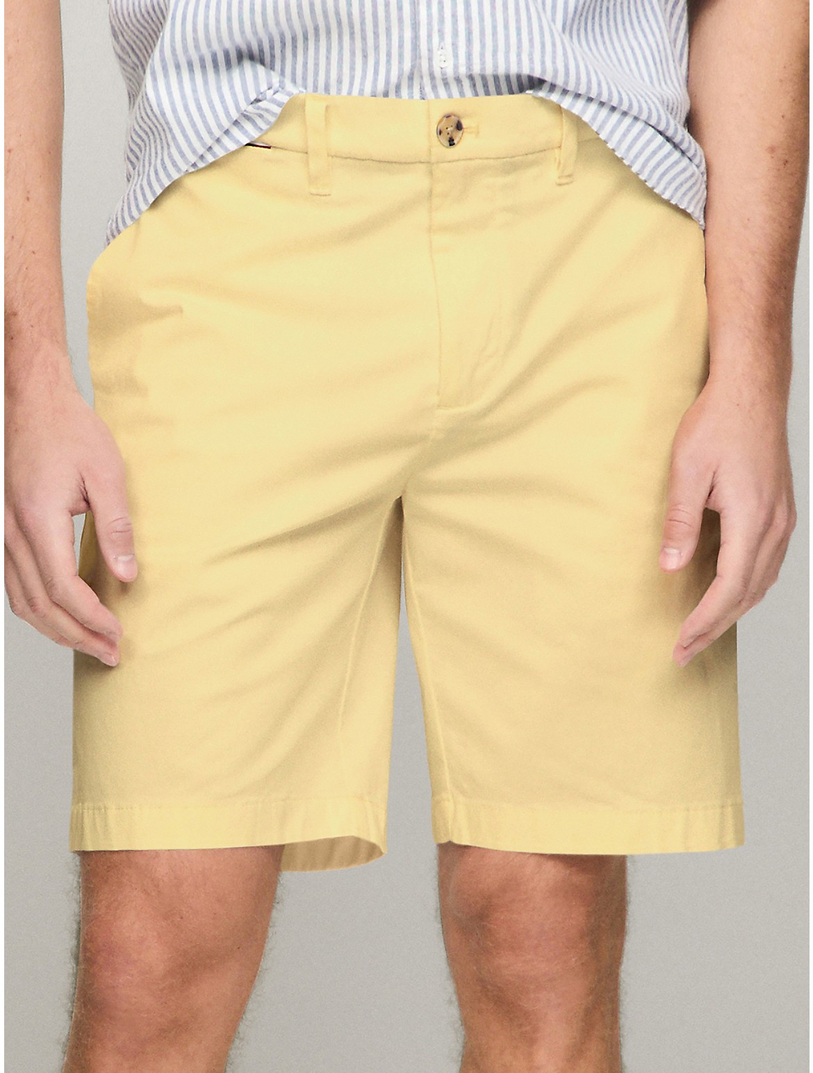 Shop Tommy Hilfiger Regular Fit 9" Tommy Short In Daisy Yellow