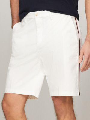 Signature Stripe 9" Short, Fresh White