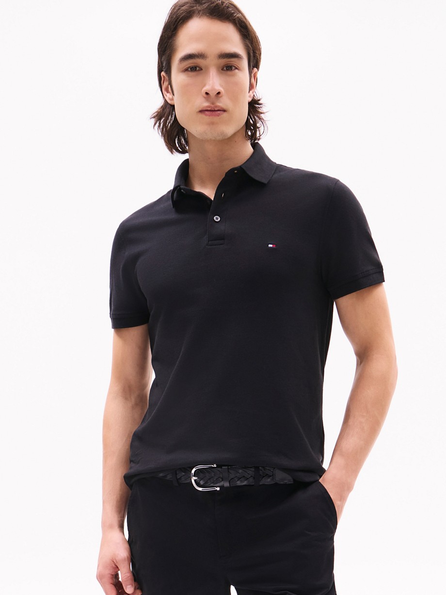 Slim Fit Stretch Pique Polo