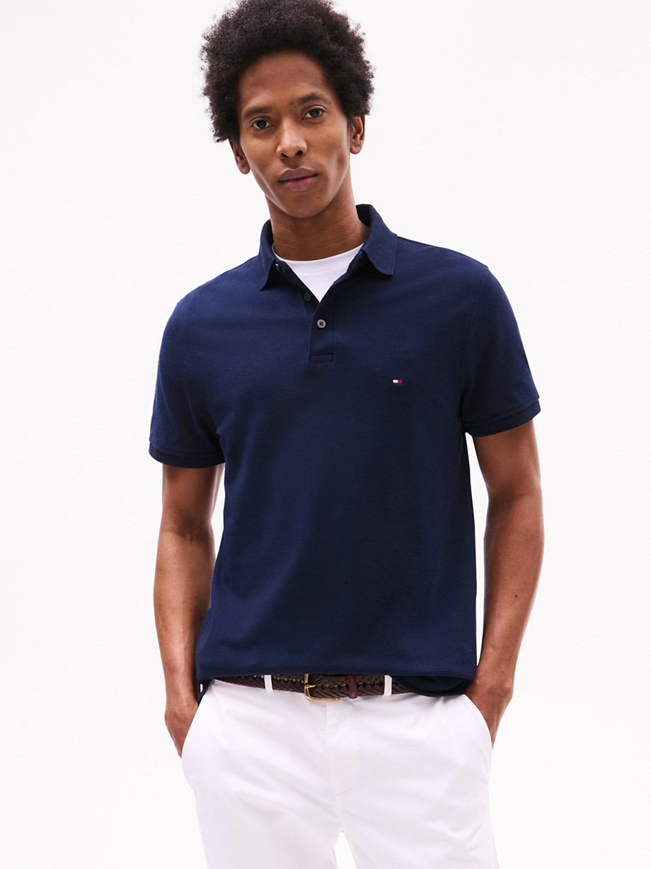 Slim Fit Stretch Pique Polo