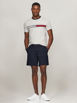 Bermuda Tommy Hilfiger Drawstr Preta - Compre Agora