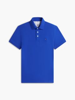 Slim Fit Stretch Pique Polo — Cobalt 5
