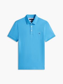 Slim Fit Stretch Pique Polo — Blue Crush 5