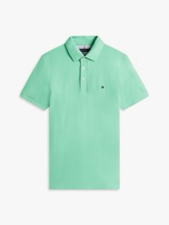 Slim Fit Stretch Pique Polo — Fort Green 5