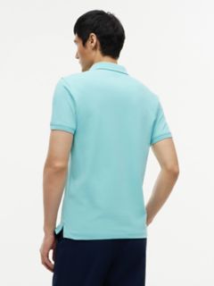 Slim Fit Stretch Pique Polo — Ocean Tide 4