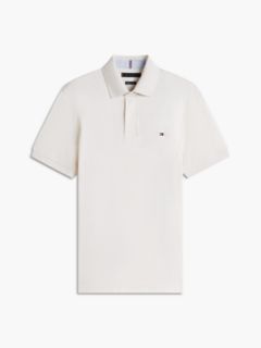 Slim Fit Stretch Pique Polo — Rich Cream 5