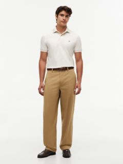 Slim Fit Stretch Pique Polo — Rich Cream 2