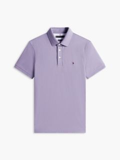 Slim Fit Stretch Pique Polo — Lavender Spice 5