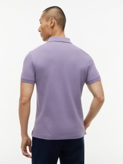 Slim Fit Stretch Pique Polo — Lavender Spice 4