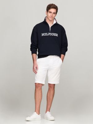Embroidered Monotype Half-Zip Sweatshirt | Tommy Hilfiger USA