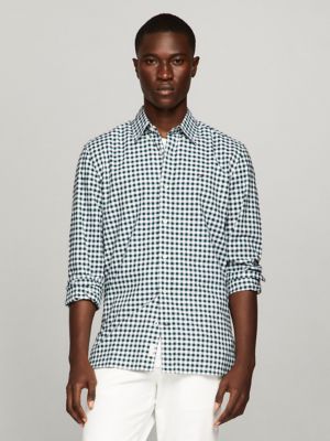 Tommy hilfiger gingham check shirt top