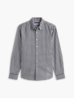 Regular Fit Gingham Oxford Shirt | Tommy Hilfiger