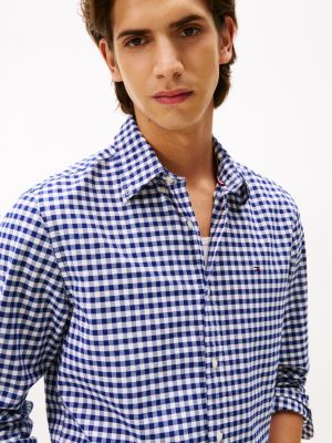 Regular Fit Gingham Oxford Shirt | Tommy Hilfiger
