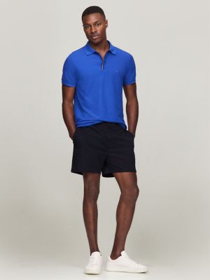 Stripe Placket Slim Fit Polo | Tommy Hilfiger USA