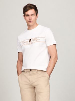 Stripe Hilfiger Monotype T-Shirt | Tommy Hilfiger USA