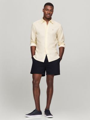 Regular Fit Micro Print Shirt | Tommy Hilfiger USA 