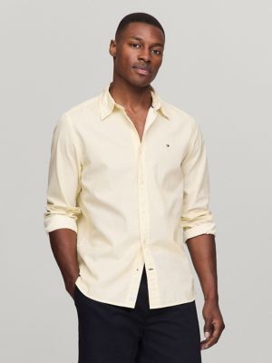 Regular Fit Micro Print Shirt | Tommy Hilfiger USA 