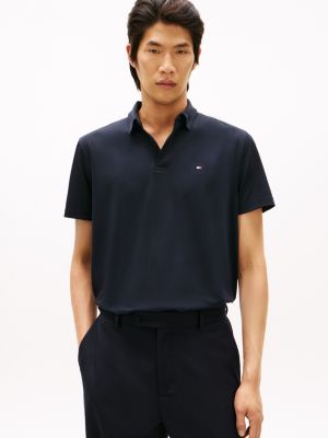 Regular Fit Tech Polo, Navy