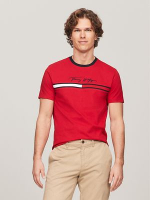 Tommy hilfiger cheap signature shirt