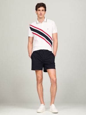 Regular Fit Banner Stripe Polo | Tommy Hilfiger