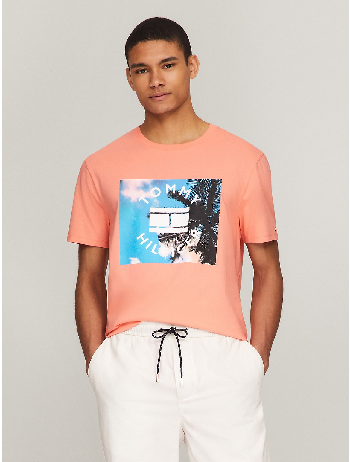 Tommy Hilfiger Men's TH Beach Vibe Graphic T-Shirt