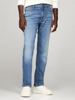 Medium Wash Straight Fit Knit Jean | Tommy Hilfiger