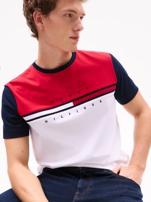 Tommy hilfiger flag tee sales