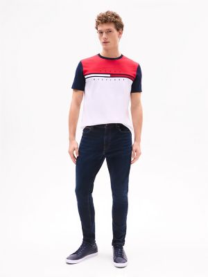 Colorblock Flag Stripe Logo T-Shirt | Tommy Hilfiger