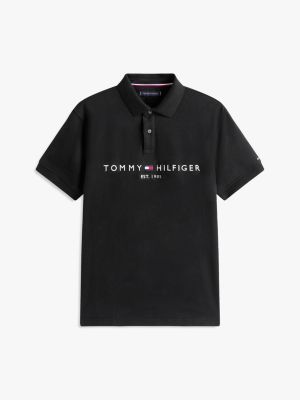 Embroidered Tommy Logo Polo | Tommy Hilfiger