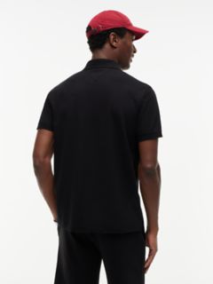 Embroidered Tommy Logo Polo — Black 4