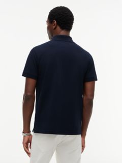 Embroidered Tommy Logo Polo — Navy 4