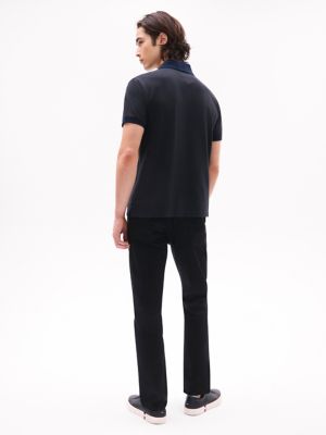 Embroidered Stripe Regular Fit Polo | Tommy Hilfiger