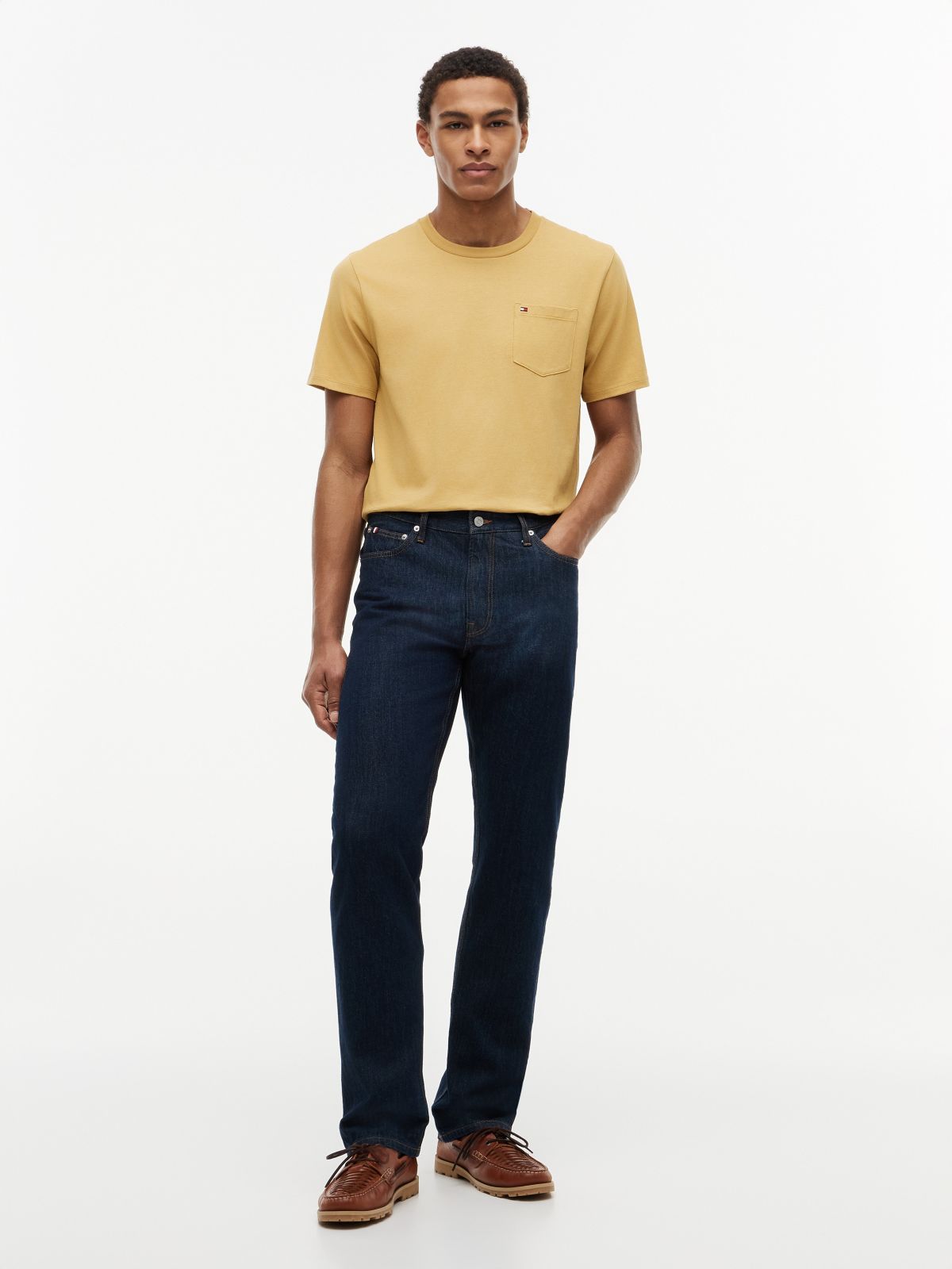Everyday Pocket T-Shirt — Golden Sandstone